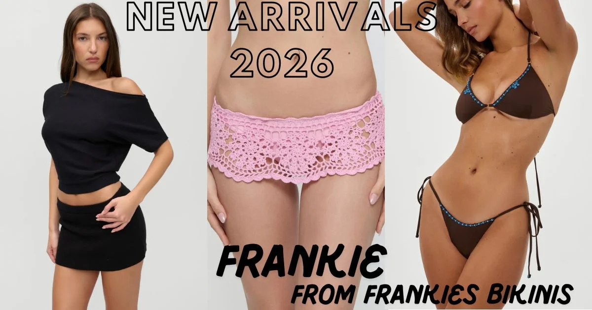 Frankie from Frankies Bikinis in a Malibu-inspired look