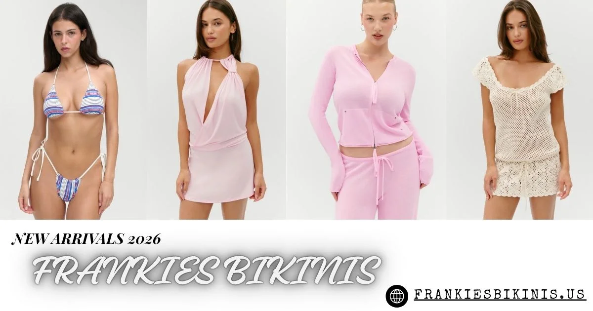 Frankies Bikinis playful bikini designs in seasonal colors