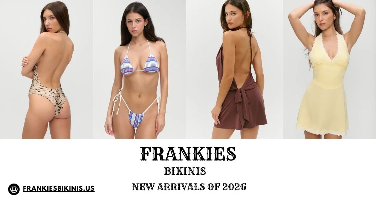 Frankies Bikinis latest collection featuring fashionable swimwear